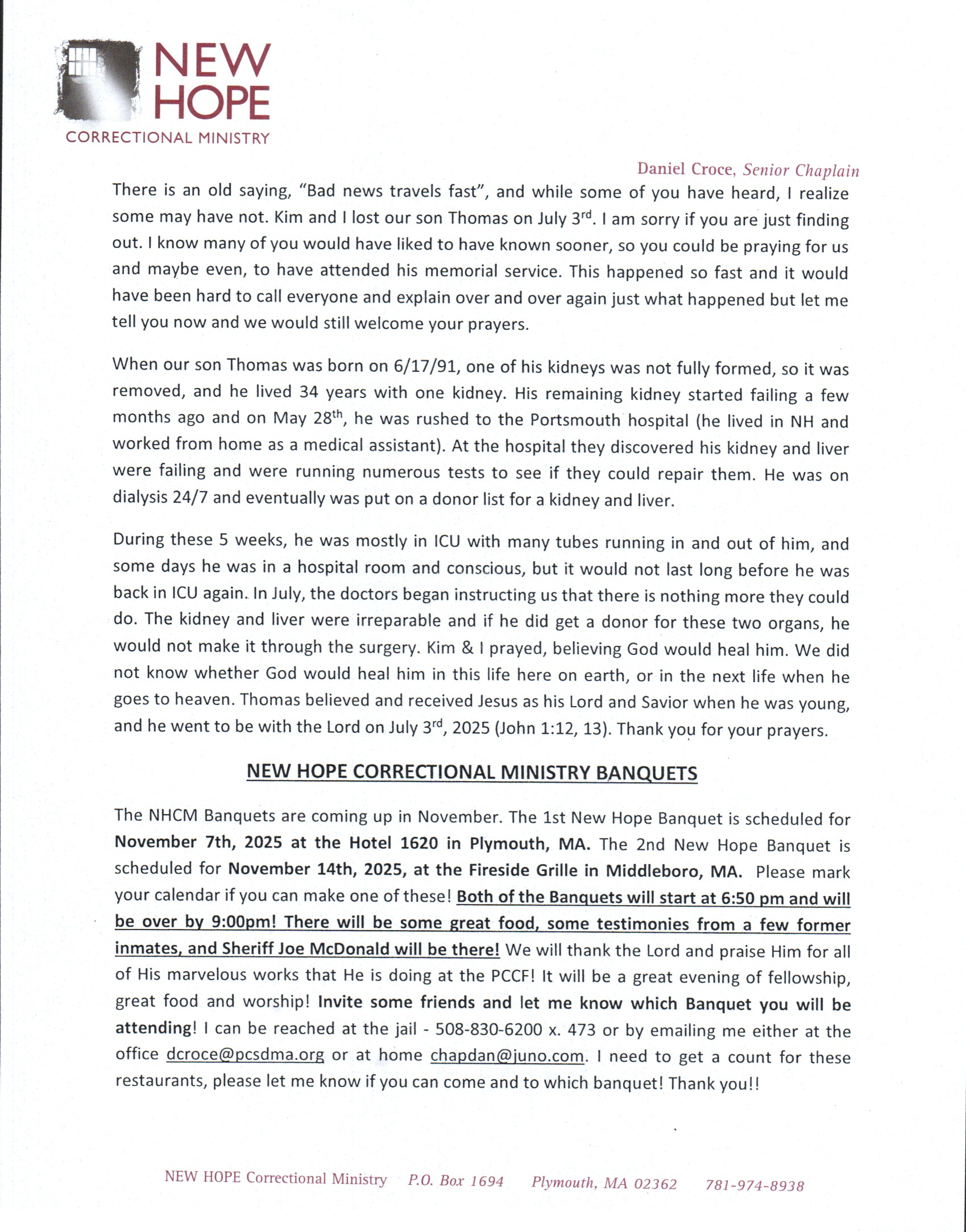 Newsletter