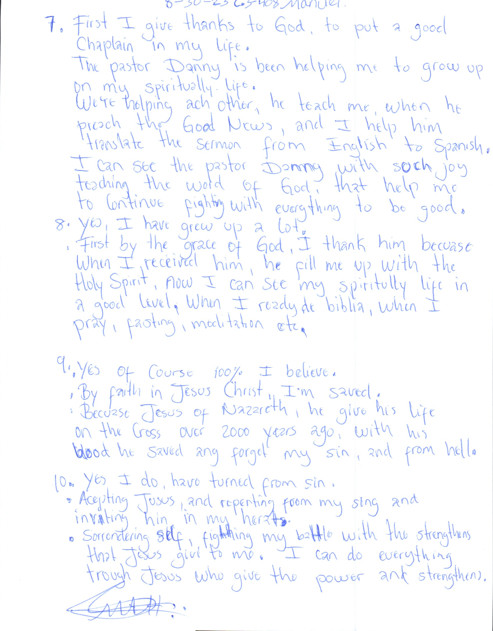 Testimony